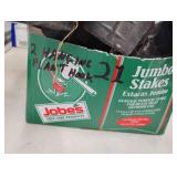 21 Jumbo Tree Stakes and 2 Hanging plant Hooks