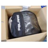 Polaris Wedge Snowmobile Helmet and Tank Bag