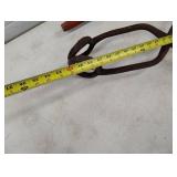 Large Vintage Ice Tongs and Post Pullers