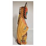 Handcrafted Hopi Sunface Kachina Doll by Boyce