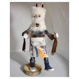 Signed Southwestern Wolf Kachina Doll