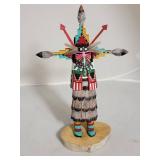 Hand Carved Hopi Shalako Kachina Doll by Maebelle Tela