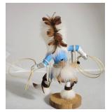 Signed Native American Hoop Dancer Kachina Doll