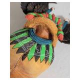 Hand Carved Hopi Crow Mother Kachina Doll by Alvin Navasie Sr.