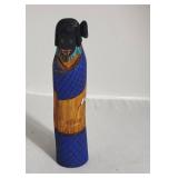 Signed Hopi Long Hair Kachina Doll by T. Walters
