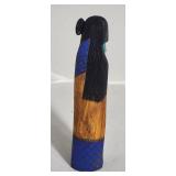 Signed Hopi Long Hair Kachina Doll by T. Walters