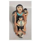 Native American Storyteller Figure by Mary Lucero