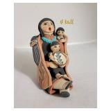 Native American Storyteller Figure by Mary Lucero