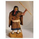 Hopi Ogre Woman Kachina Doll by Artist Elliott Selestewa