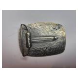 Wyoming Studios Solid Brass Elk Belt Buckle