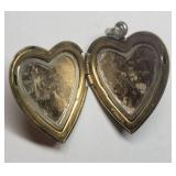 Vintage Engraved Heart Locket