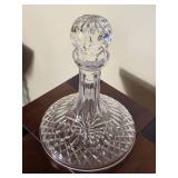Brilliant Cut Crystal Decanter with Stopper