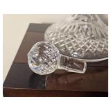 Brilliant Cut Crystal Decanter with Stopper