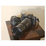 Olympus OM77 AF 35mm Film Camera with Zoom Lenses
