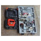 RotoZip Spiral Saw and Black and Decker Jigsaw Tool Lot