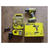 Ryobi ONE Plus 18V Drill Driver Kit with Bit Set