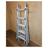 Folding Aluminum Multi Position Ladder