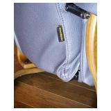 Gray BenchMaster Reclining Lounge Chair