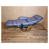 Gray BenchMaster Reclining Lounge Chair