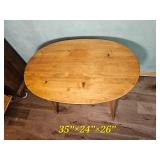 Lexington Oval Wood Lamp Table