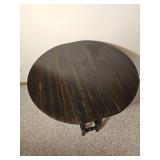 Dark Finish Gateleg Drop Leaf Table