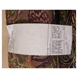Paisley Pembroke Southern Furniture Accent Chair with Red Pillow