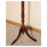 Classic Turned Wood Pedestal Plant Stand, 12 by 35 Inches