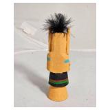 Feathered Hopi Style Kachina Ornament Figure