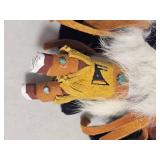 Small Carved Hopi Style Kachina Figures Pair