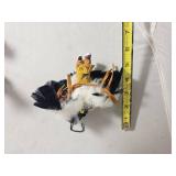 Small Carved Hopi Style Kachina Figures Pair