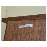Stickley Cherry Glass Door Lighted Curio Cabinet