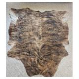 Large Brindle Cowhide Area Rug