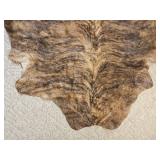 Large Brindle Cowhide Area Rug