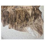 Large Brindle Cowhide Area Rug