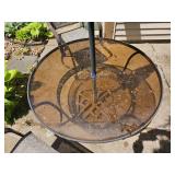 Outdoor Patio Table Set with Umbrella and Chairs