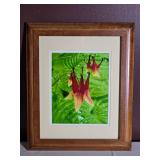 Framed Floral Photography Print