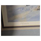 Signed Limited Edition Mule Deer Wildlife Print, Numbered 116 of 250