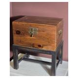 Southern Furniture Reproductions Cedar Chest on Stand - A