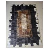Patchwork Cowhide Area Rug