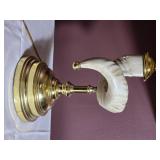 Decorative Ram Horn Style Table Lamp
