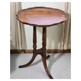Mahogany Tray Top Occasional Table - A