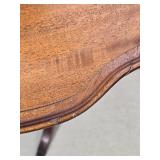Mahogany Tray Top Occasional Table - A