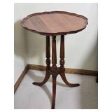 Mahogany Tray Top Occasional Table - B