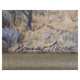 Signed Bruce Miller Elk Wildlife Print