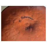 Signed R. Pederson Southwestern Style Pottery Bowl
