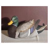The Hadley Collection Mallard Drake Hand Painted Decorative Duck Decoy
