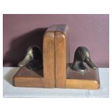 Duck Head Bookend Pair