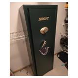 Sentry Green Gun Safe with Combination Lock