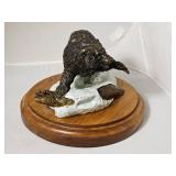 SIGNED Artist Proof Shoop Bronze Bear Sculpture
