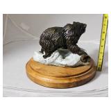 SIGNED Artist Proof Shoop Bronze Bear Sculpture
